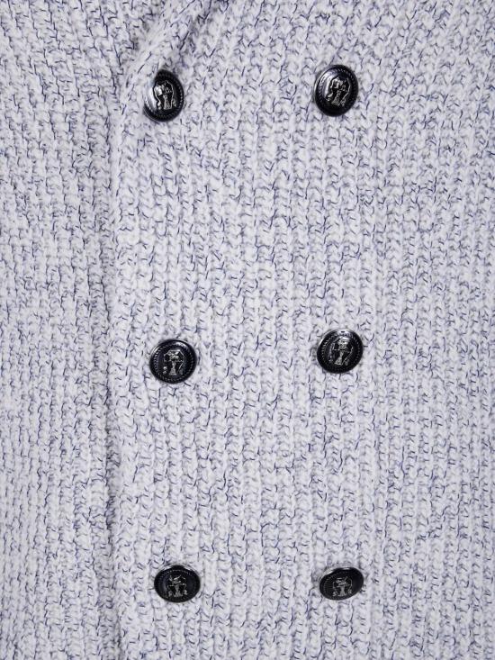 25FW 브루넬로 쿠치넬리 수트 자켓 MRI503216 CJM72 ECRU SAPPHIRE LIGHT GREY - BRUNELLO CUCINELLI