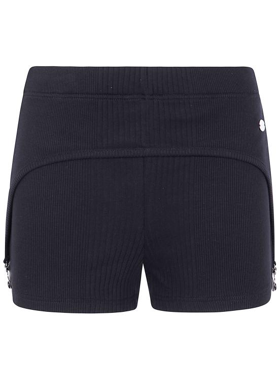 25FW 장 폴 고티에 숏팬츠 25 04 W TR038 J014 00 BLACK