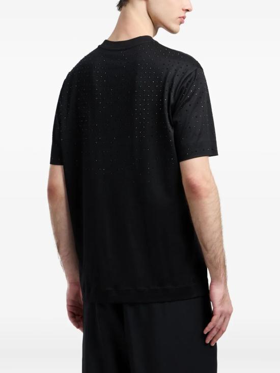 25FW 엠포리오 아르마니 탑 EM003676 AF10761 UC001 BLACK BEAUTY - EMPORIO ARMANI