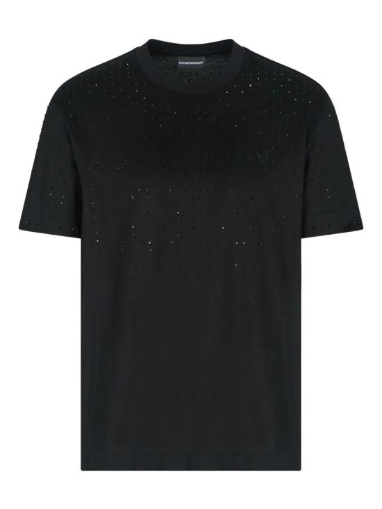 25FW 엠포리오 아르마니 탑 EM003676 AF10761 UC001 BLACK BEAUTY