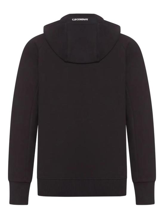 25FW 씨피 컴퍼니 후드 티셔츠 RCCMSS716A 005086W 999 BLACK - C.P. COMPANY