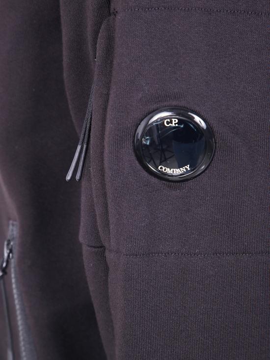 25FW 씨피 컴퍼니 후드 티셔츠 RCCMSS716A 005086W 999 BLACK - C.P. COMPANY