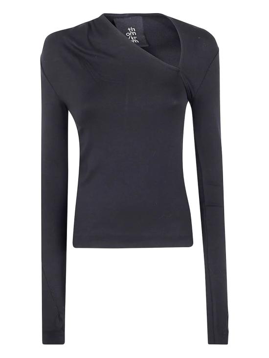 25FW 톰크롬 스웨터 WTS588 BLACK - THOM KROM