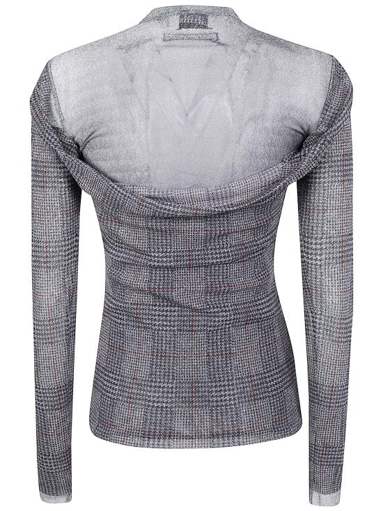 25FW 장 폴 고티에 긴팔 티셔츠 25 04 W TO363 M007P 087930 LIGHT GREY VANILLA RED - JEAN PAUL GAULTIER