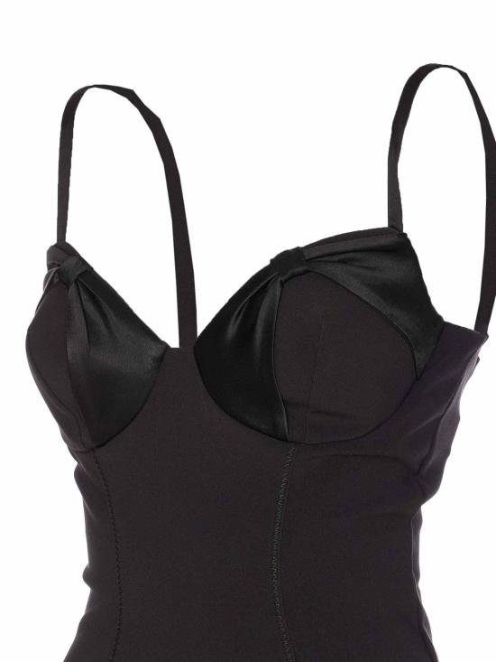 25SS 엘리자베타프랜치 미디 스커트 AB70251E2110 Black - ELISABETTA FRANCHI