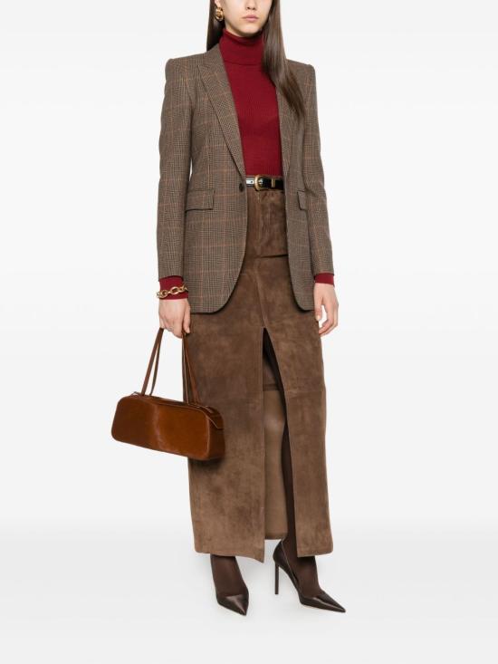 25FW 생로랑 자켓 832778Y3J45 9217 BROWN - SAINT LAURENT