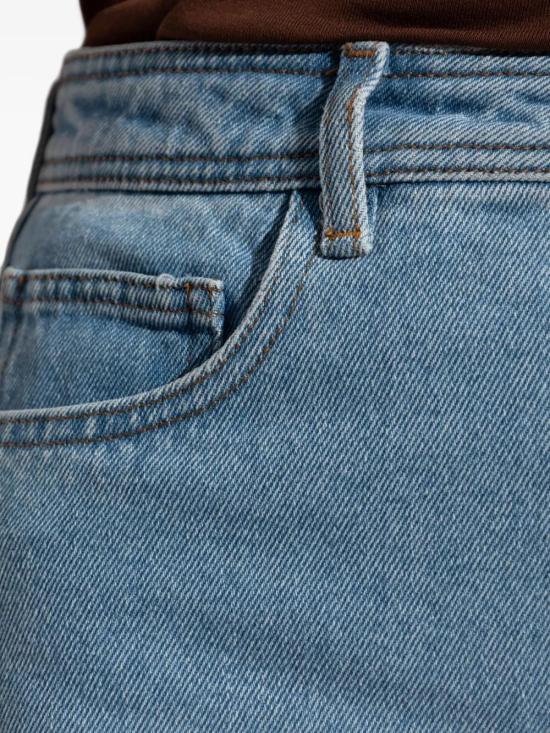 25FW 아페쎄 데님 스커트 COHICF06423 IAB BLUE - A.P.C.