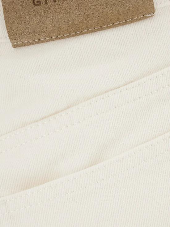 25FW 지방시 스트레이트 팬츠 BW517J516T 130 WHITE - GIVENCHY