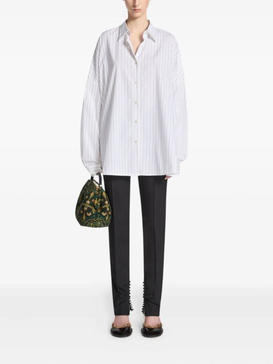 25FW 드리스 반 노튼 셔츠 0107002021 509 WHITE - DRIES VAN NOTEN