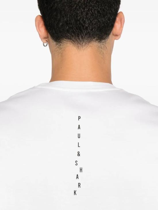 25FW 폴앤샤크 반팔 티셔츠 15311622 965 WHITE - PAUL & SHARK