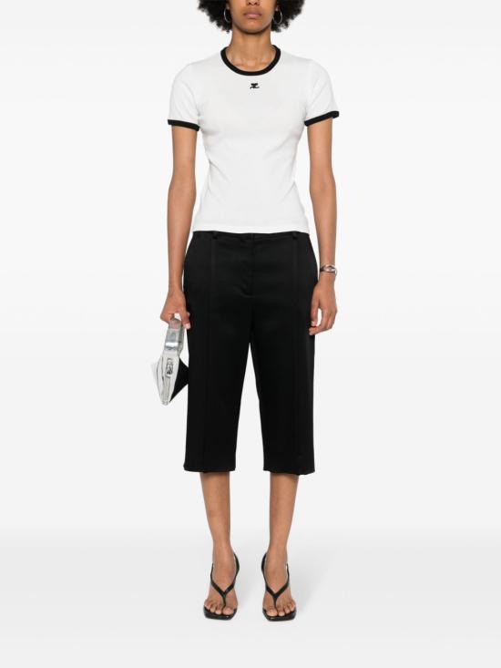  쿠레쥬 반팔 티셔츠 VESJTS017JS0070 0098 WHITE - COURREGES