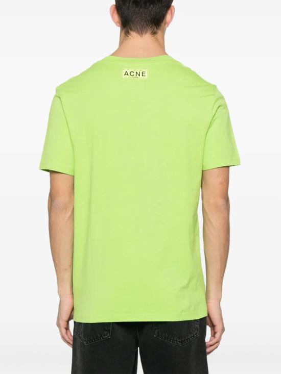  아크네 스튜디오 반팔 티셔츠 CL0265 ABF GREEN - ACNE STUDIOS