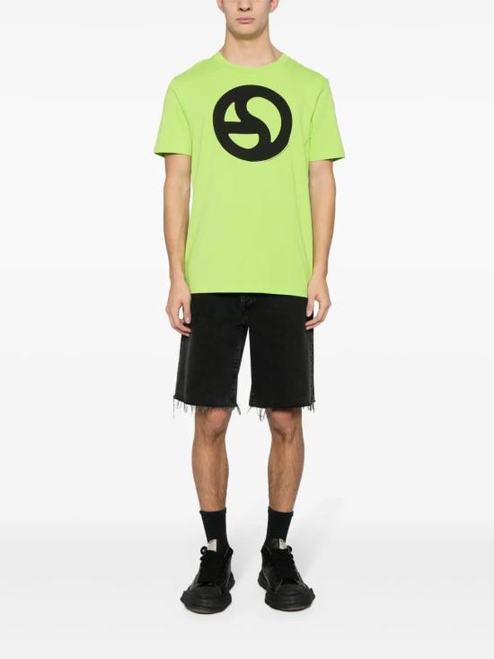  아크네 스튜디오 반팔 티셔츠 CL0265 ABF GREEN - ACNE STUDIOS
