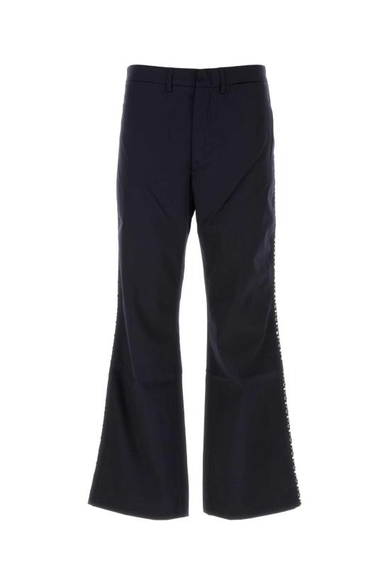  웨일즈보너 스트레이트 팬츠 MA23TR04CO01599 NAVY BLUE