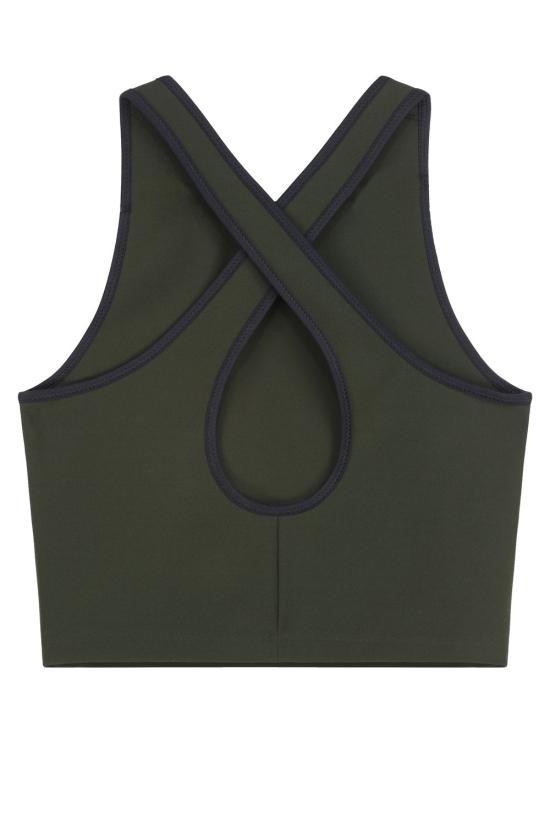 25SS 미우미우 민소매 티셔츠 MT2071SOOO16T3 F0161 green