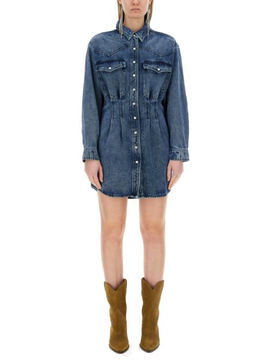  이자벨마랑 숏 원피스 RO0343FA DENIM