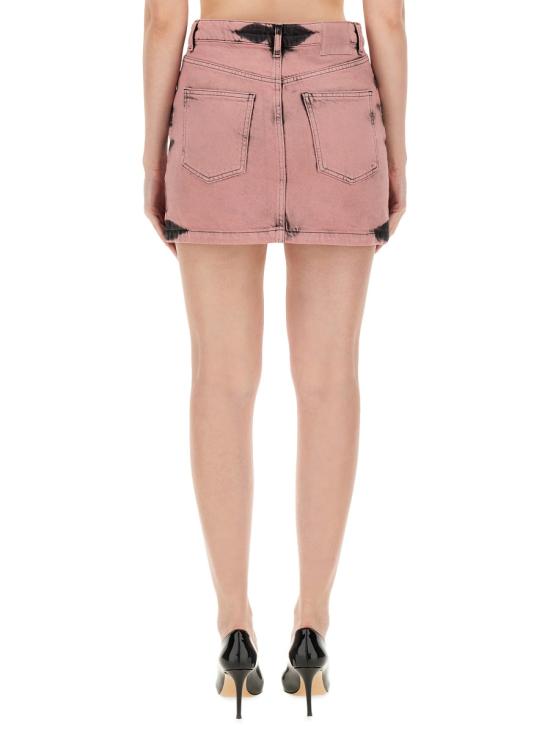 24FW 모스키노 숏 스커트 01028222 PINK - MOSCHINO