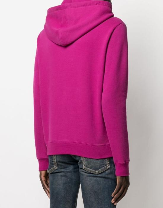  생로랑 후드 티셔츠 666166YBQZ26841 PINK - SAINT LAURENT