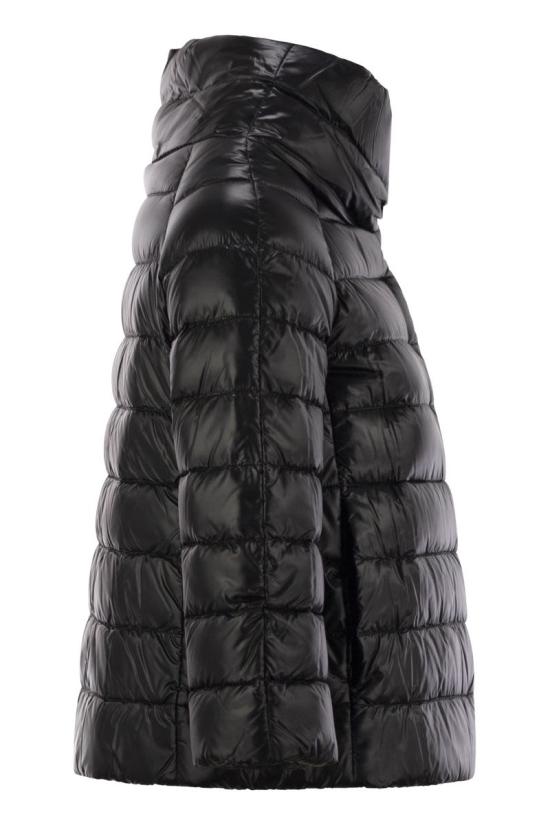 24FW 에르노 숏패딩 PI0046DIC 9300 BLACK - HERNO