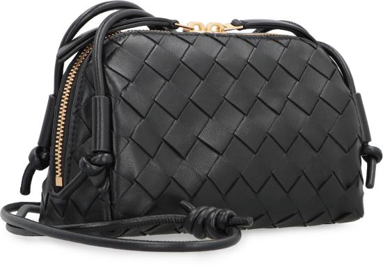 보테가베네타 인트레치아토 콘서트 파우치 794258VCPP1 8425 black - BOTTEGA VENETA