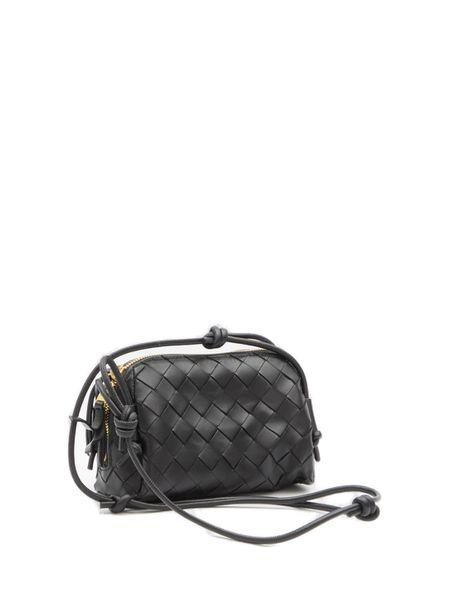  보테가베네타 인트레치아토 콘서트 파우치 794258VCPP1 8425 black - BOTTEGA VENETA