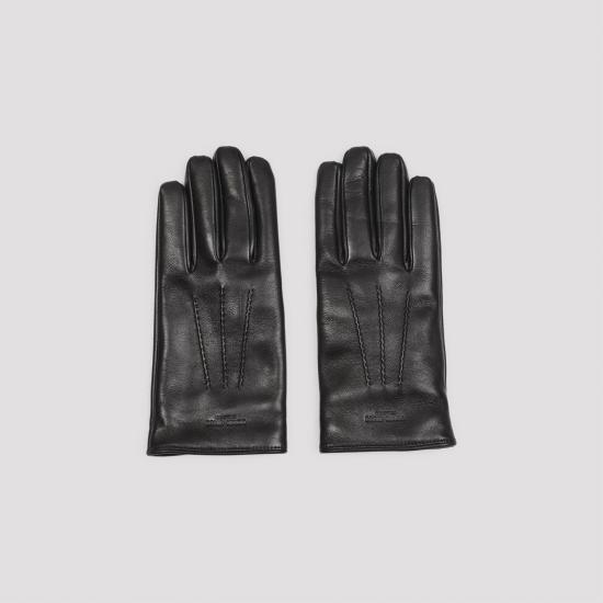 26FW 조르지오 아르마니 장갑 7441332F203 00020 BLACK - GIORGIO ARMANI
