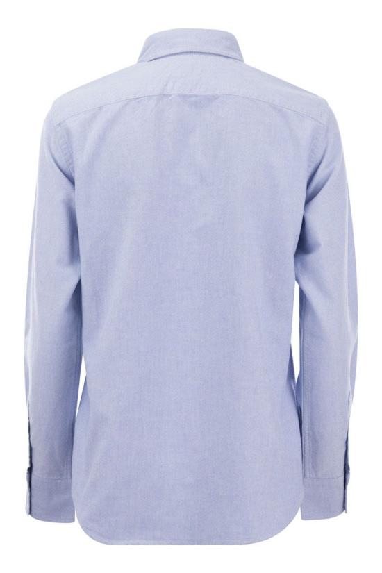 26FW 폴로 랄프로렌 포니 로고 옥스포드 셔츠 211891377 001 BLUE - POLO RALPH LAUREN