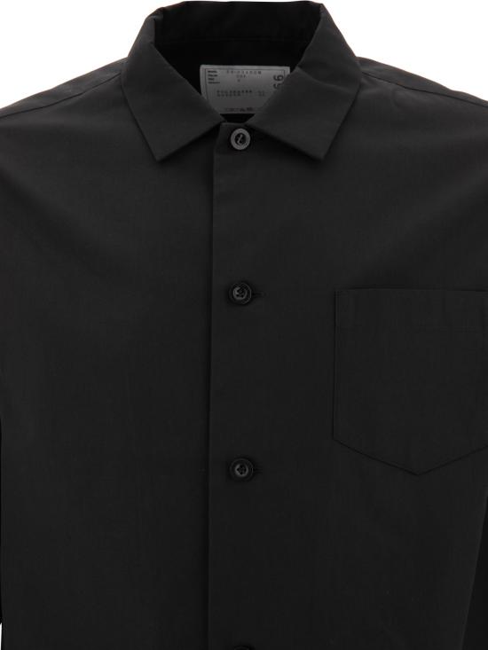 24FW 사카이 긴팔 셔츠 2403466M001 BLACK - SACAI
