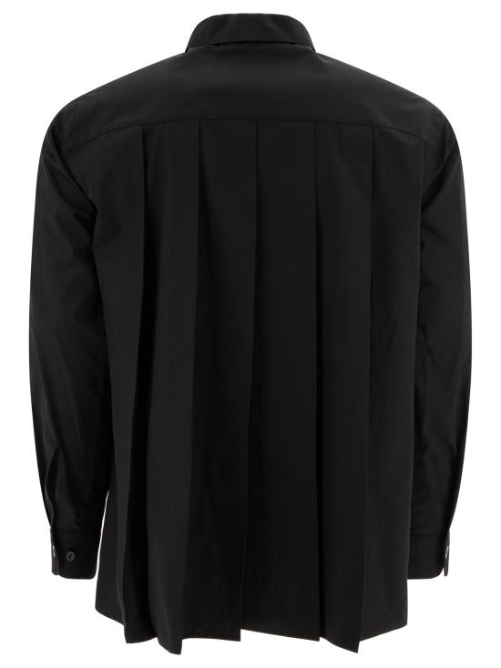 24FW 사카이 긴팔 셔츠 2403466M001 BLACK - SACAI