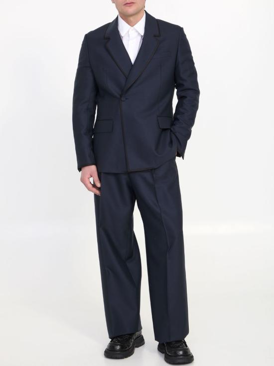  디올 스트레이트 팬츠 483C134A6092 C589 BLUE - DIOR