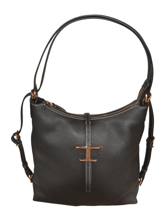 25FW 토즈 T 타임리스 스몰 숄더백  XBWTSEW0200WNT B999 Black