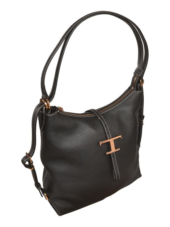 25FW 토즈 T 타임리스 스몰 숄더백  XBWTSEW0200WNT B999 Black - TODS