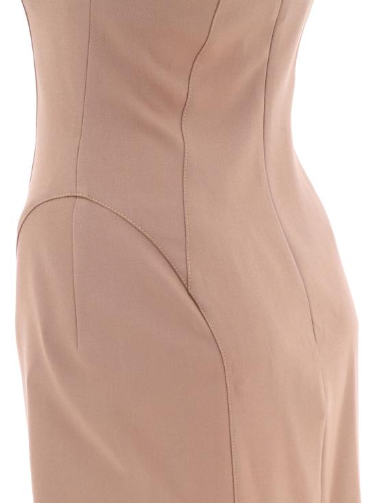  디 아티코 미디 원피스 241WCM106W046198 BEIGE - THE ATTICO