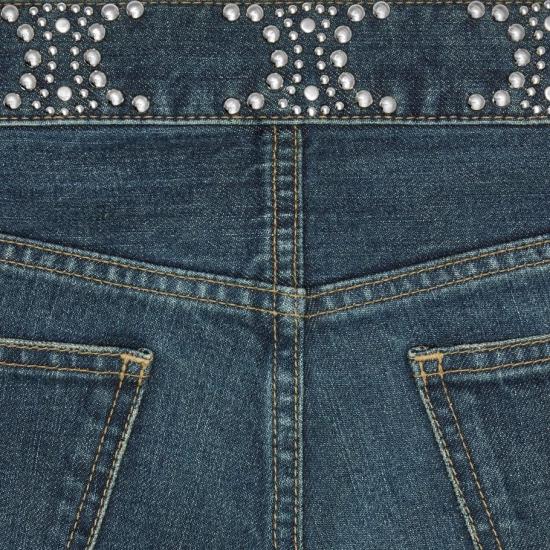  셀린느 스트레이트 팬츠 2N972255V 08DL BLUE - CELINE