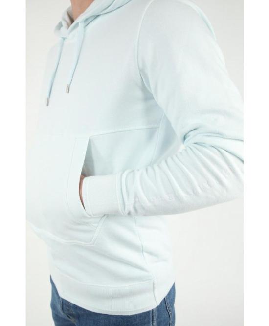  씨피 컴퍼니 후드 티셔츠 MSS264A005398S 820 LIGHT BLUE - C.P. COMPANY
