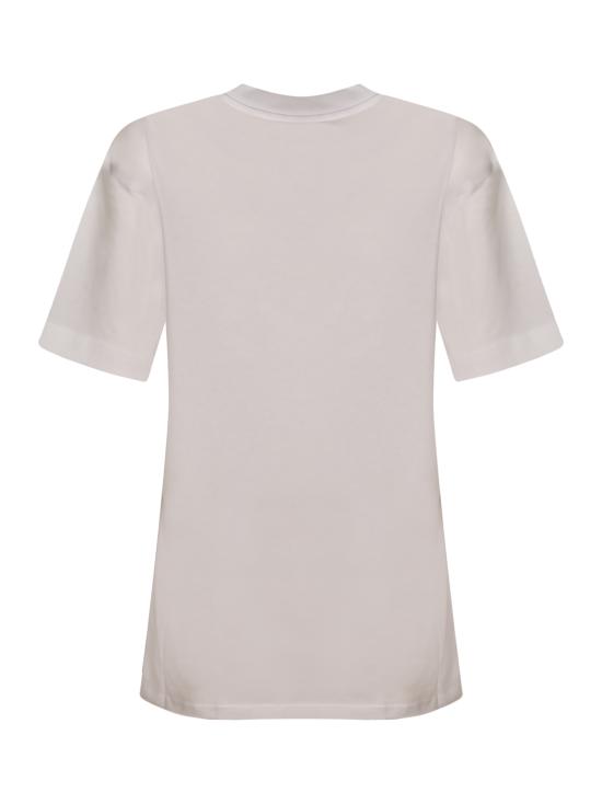 25FW 모스키노 반팔 티셔츠 V07245541 1001 - MOSCHINO