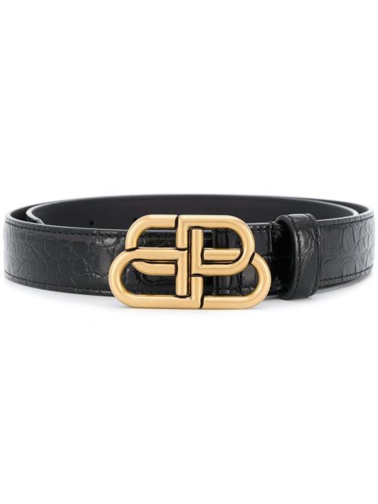 26FW 발렌시아가 레귤러 벨트 5816901LR04 1000 BLACK