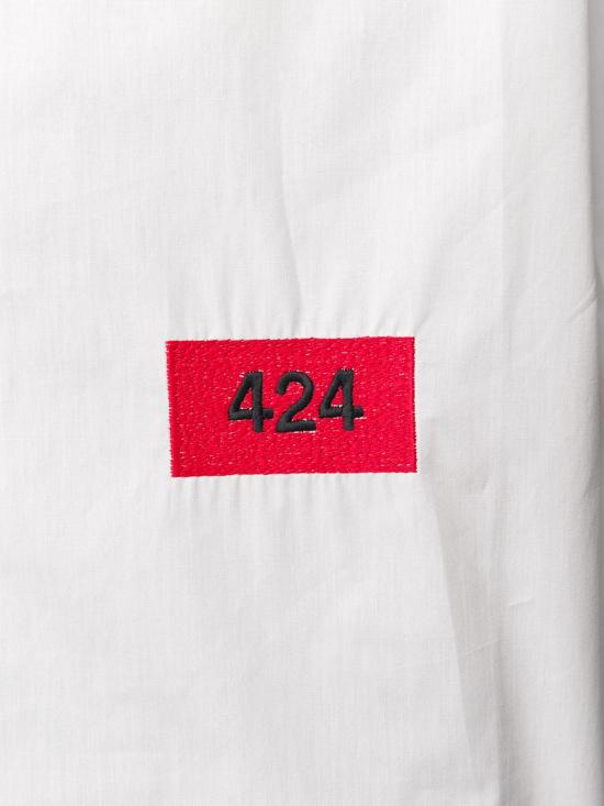  424 반팔 셔츠 2010100 9150 WHITE - 424