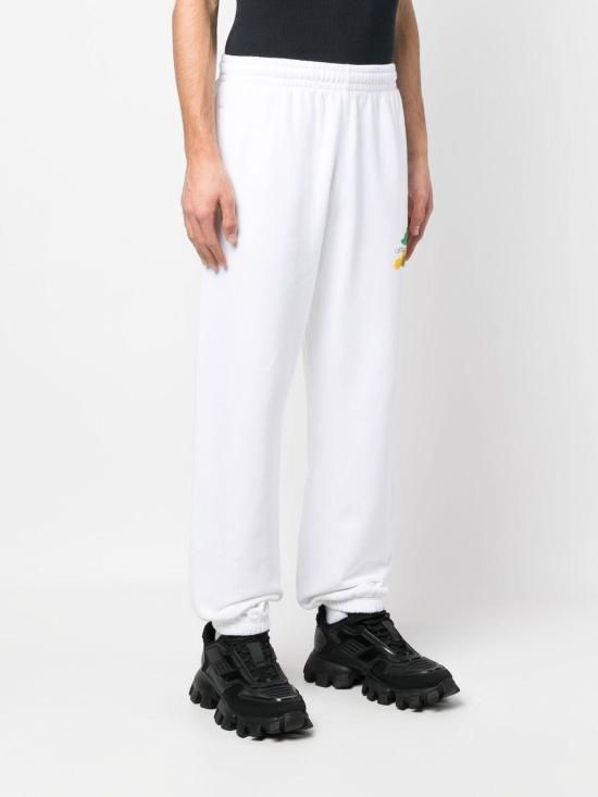25SS 오프화이트 스트레이트 팬츠 OMCH029S23FLE002 0184 White - OFF WHITE