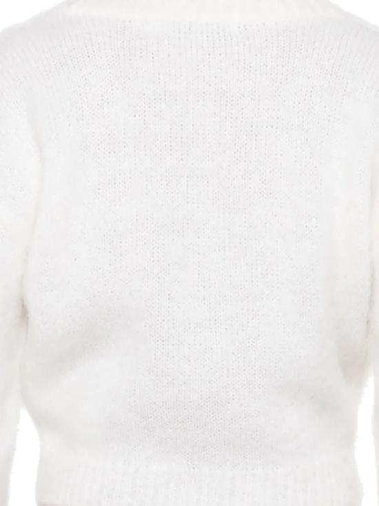 25FW 알레산드라리치 스웨터 FABX4183 K46039001 White - ALESSANDRA RICH