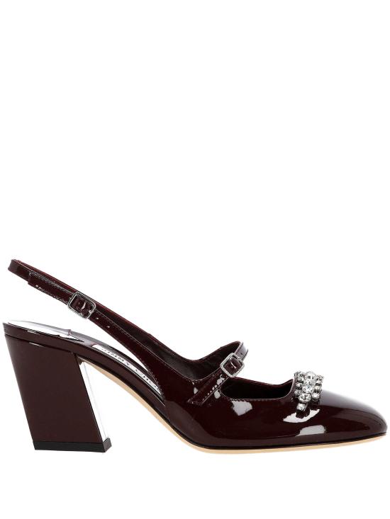25FW 지미추 힐/펌프스 BELINDASB70 PATDEEP MERLOT Deep merlot