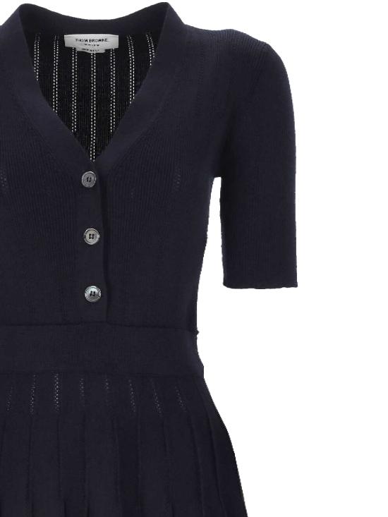 25FW 톰브라운 미디 원피스 FKD180A Y1058415 Blue - THOM BROWNE