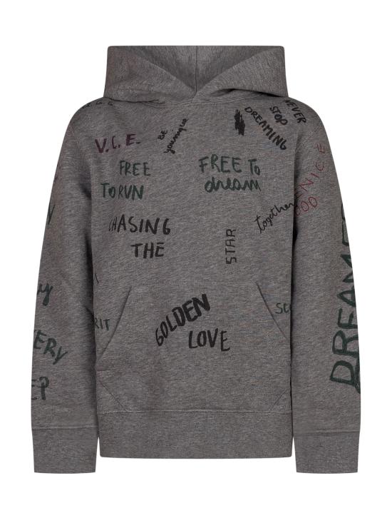 25FW [키즈] 골든구스 트레이닝 상의 GKP02044P002189 60624 GREY MELANGE