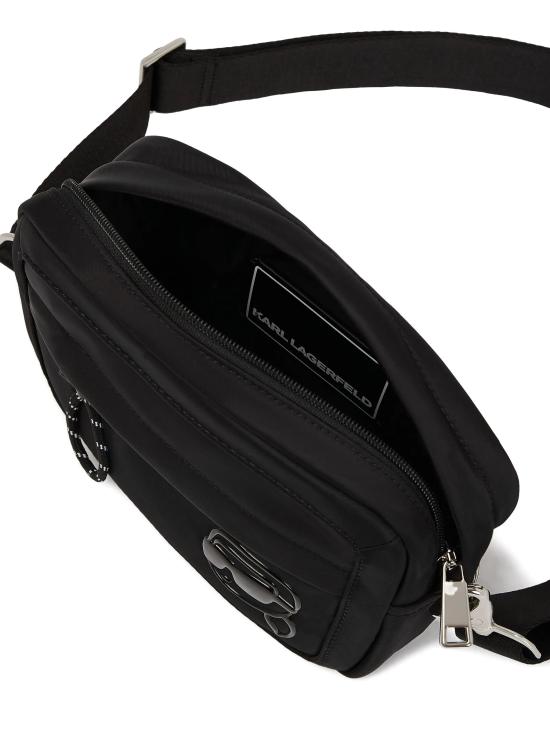 25FW 칼라거펠트 숄더백 A3M30167 999 Black - KARL LAGERFELD