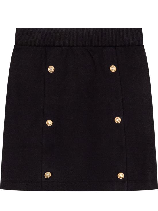 25FW [키즈] 발망 스커트 BX7A21Z3183 930OR BLACK GOLD