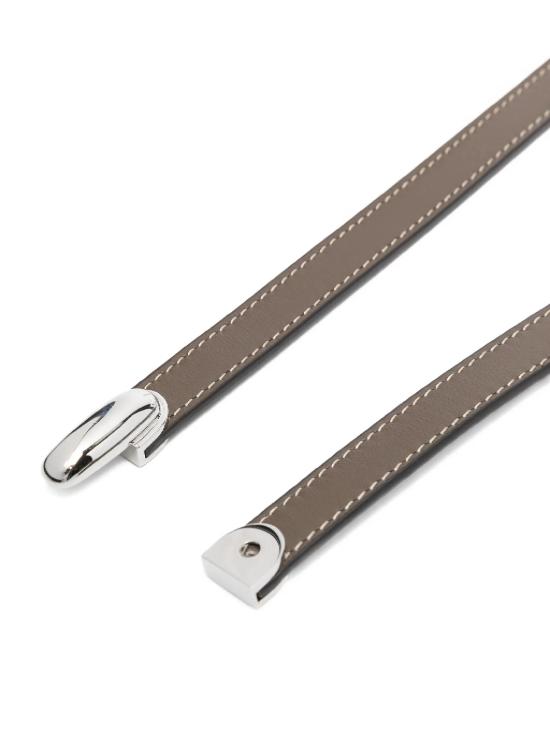 25FW 사베트 슬림 벨트 SLG01501 021 Mink - SAVETTE