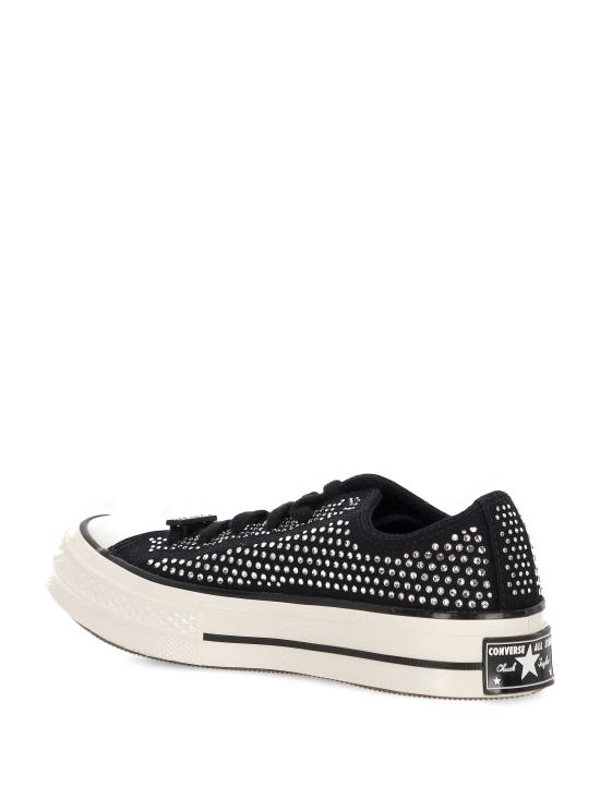 25FW SWAROVSKI X CONVERCE 스니커즈 A16171C 001 Black vintage white egr - OTHER BRANDS