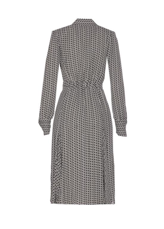 25FW 엘리자베타프랜치 미디 원피스 ABS0356E2 EF3 Black - ELISABETTA FRANCHI