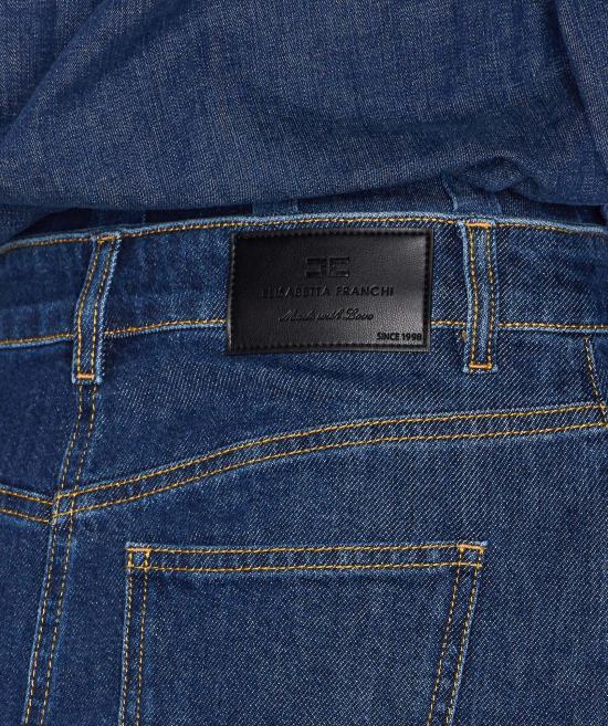 25FW 엘리자베타프랜치 미디 원피스 AJ45D56E2 104 Blue - ELISABETTA FRANCHI