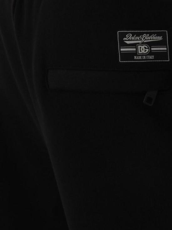 25FW 돌체앤가바나 트레이닝/조거 팬츠 GVS2HT HU7DUN0000 Black - DOLCE & GABBANA